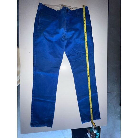 Abercrombie Fitch Mens Pants Blue Size 33W by 32L - Picture 2 of 10